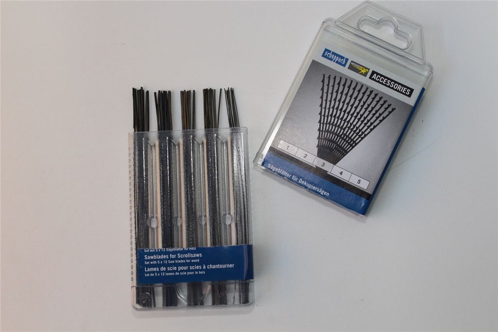 SCHEPPACH Sägeblätter 60 Stk 130 / 75 mm für Dekupiersäge Produktbild 