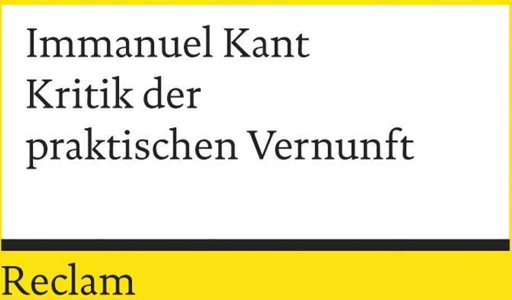 Kritik der praktischen Vernunft