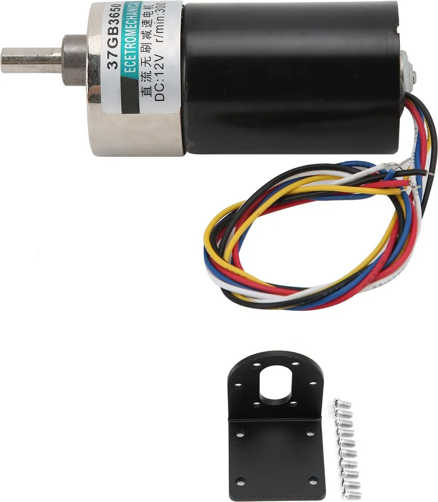 Moteur Brushless 24V CW/CCW XD-37GB3650 à couple élevé 20 tr/min DC