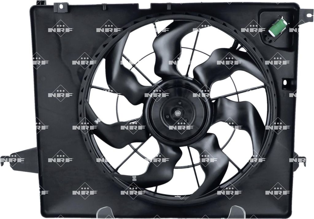 NRF 470088 Lüfter Motorkühlung Kühlerlüfter für HYUNDAI Santa Fé III (DM) Wasserkühler