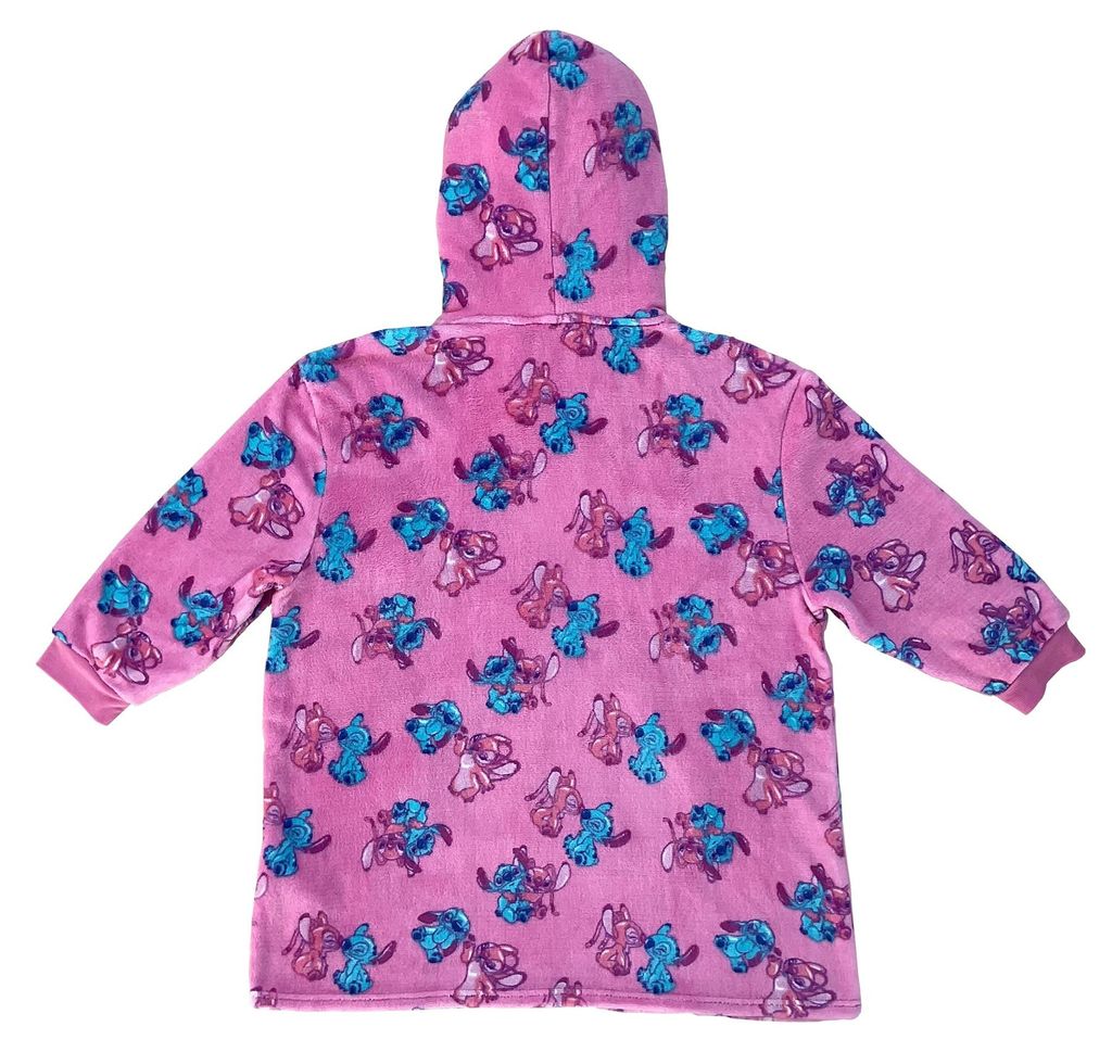 Stitch Angel Snuzy Hoodie-Decke mit Kapuze Kinder Mädchen Produktbild 