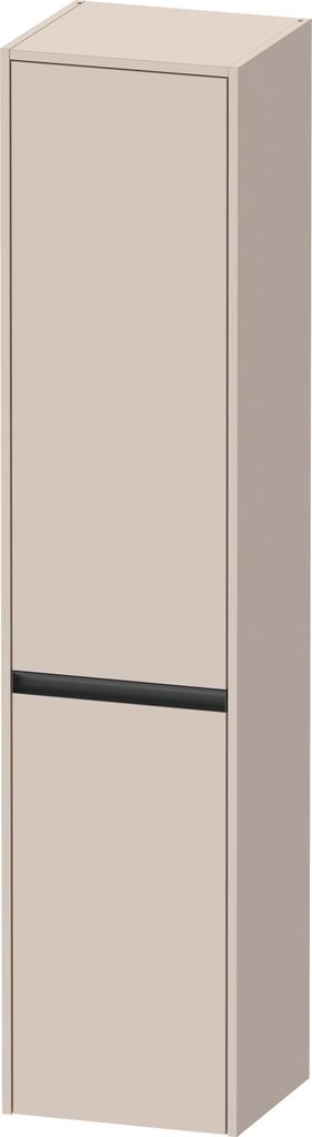 Duravit Ketho.2 Hoge Kast 40x36x176 cm Mat Taupe