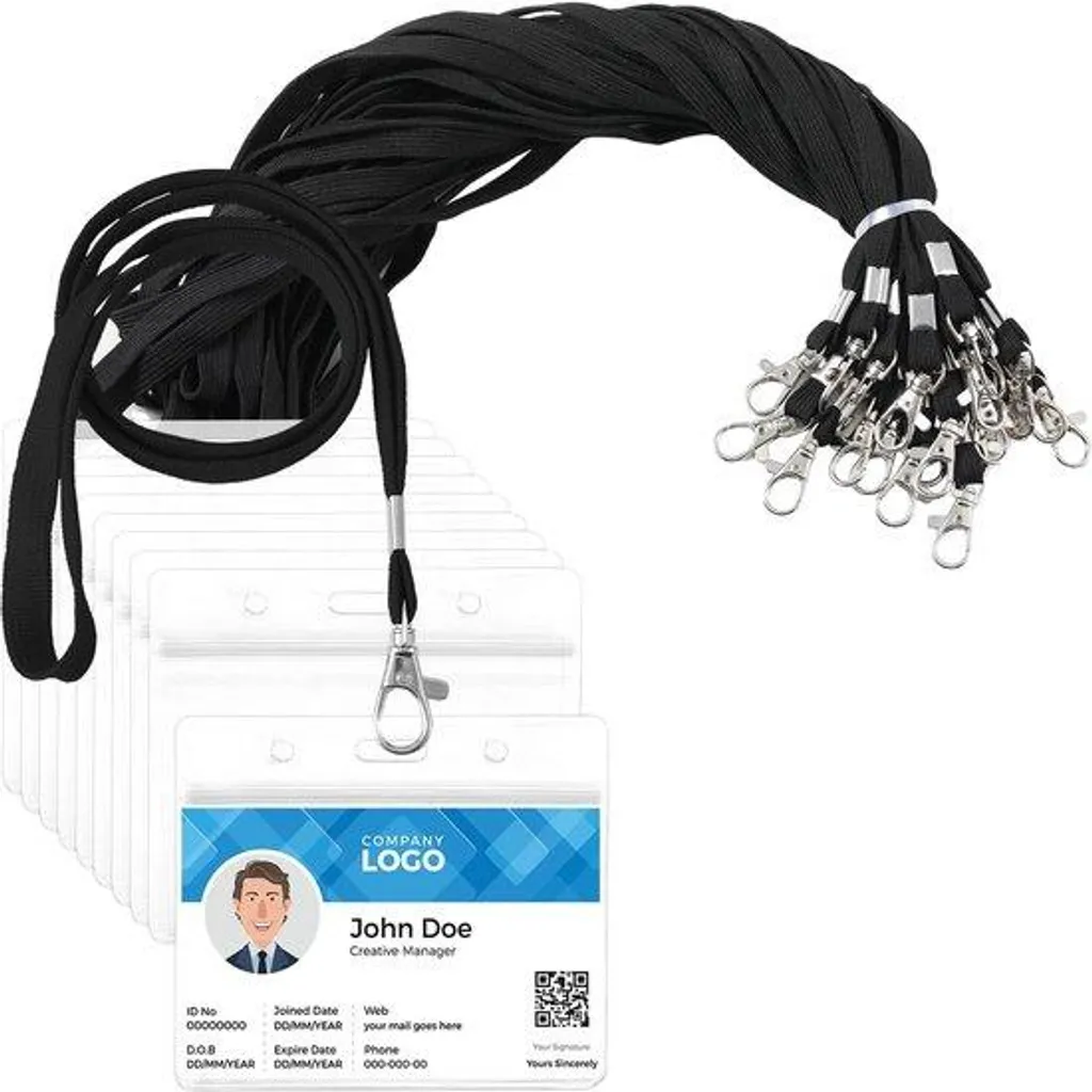 Pochettes de Protection Noir pour Passeport et Carte de Crédit 20x