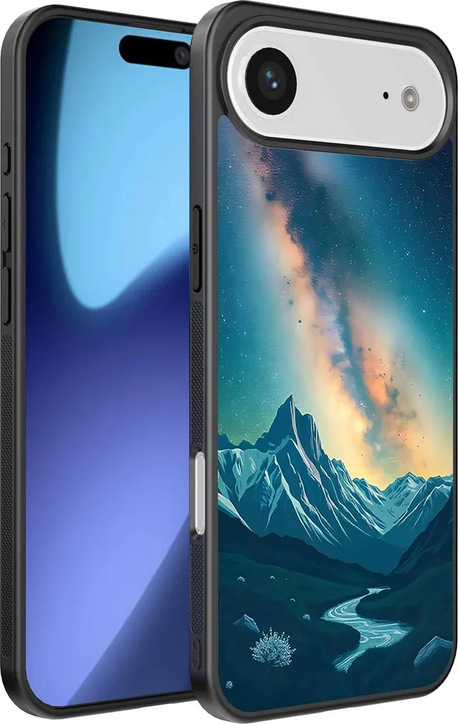 Custodia iPhone TPU Via Lattea | Protezione Retro Cielo Stellato