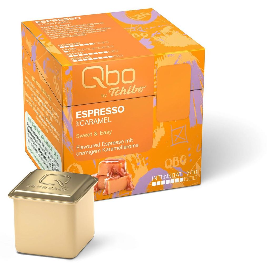 Tchibo Qbo Espresso Flavoured Caramel Premium Produktbild 
