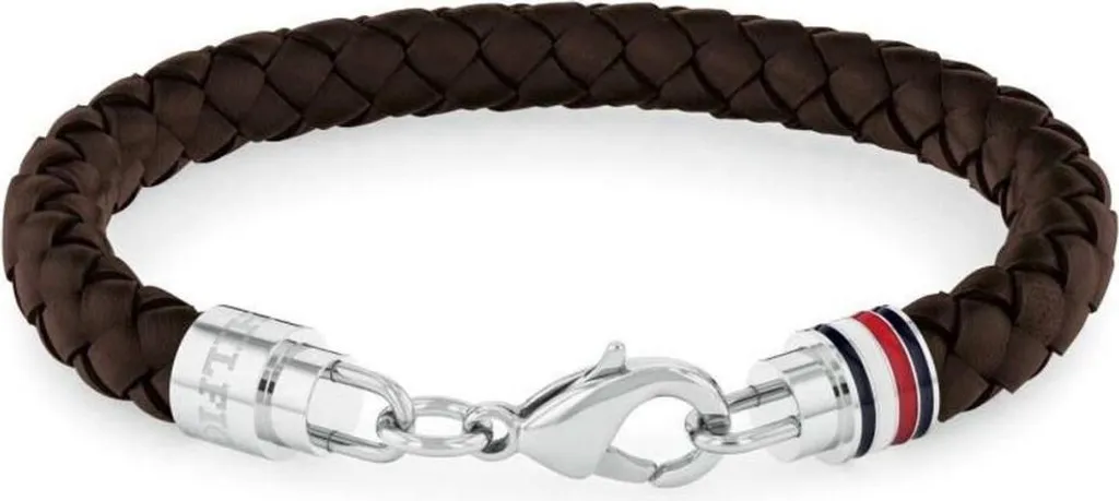 Bracelet Tyson en Cuir Brun : Le Bijou Homme Durable et Sans Nickel