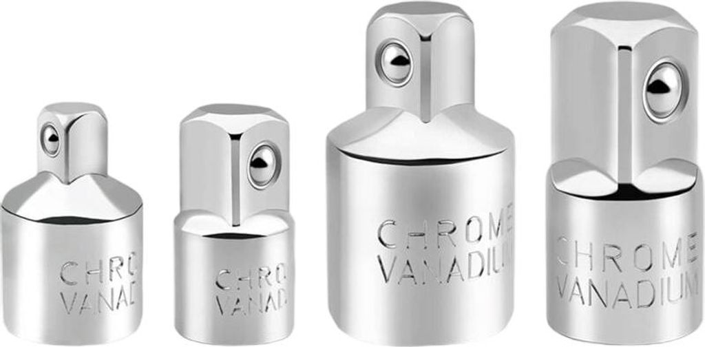 4-teiliges Steckschlüssel-Adapter-Set, Produktbild 