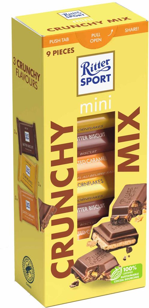 Ritter Sport Mini 9 croustillant mélange avec 9 tablettes Image du produit 