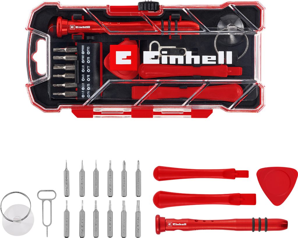 EINHELL Smartphone Reparatur-Set, 115001, 18-teilig