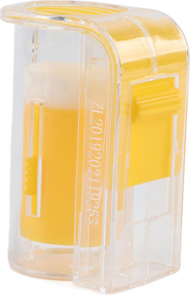 Bienen-Königin-Markierungsfänger Kunststoff Einhand-Markierungsflasche Kolben Plüsch Imker-Werkzeug