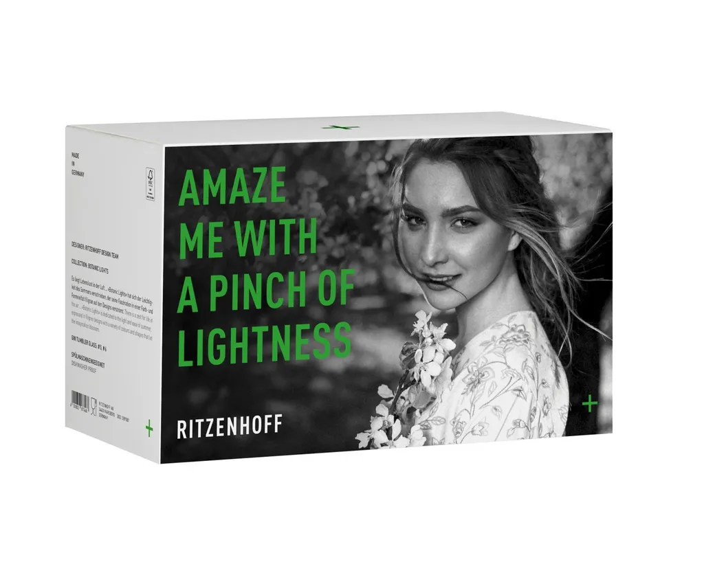 Idee Regalo: Set 2 Bicchieri Gin Ritzenhoff Botanic Lights 3891001 - 13
