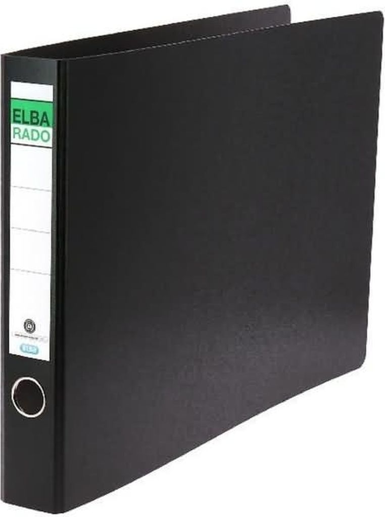 Ordner für A3 quer 55mm Hartpappe schwarz Packung mit 10 Stück