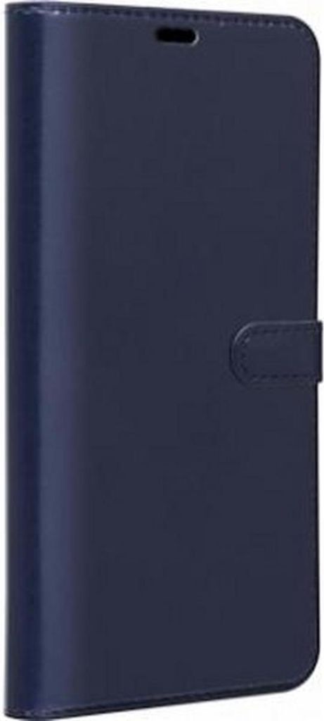 BigBen Connected, Tasche für P Smart 2021 Folio Wallet Verschluss mit magnetischer Zunge, Marineblau