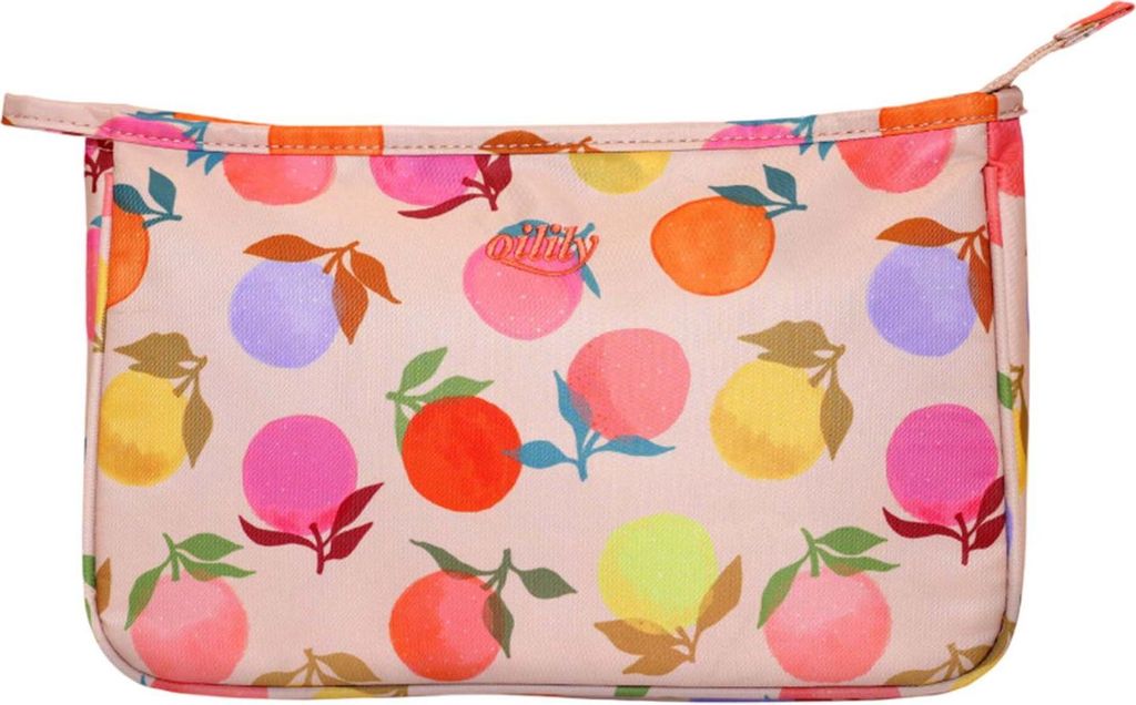 Oilily Kosmetiktasche Colle Cosmetic Bag Shifting Sand bunt