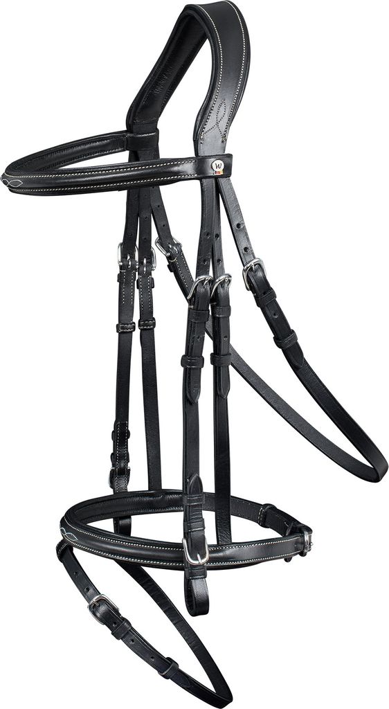 Waldhausen Trensenzaum X-Line Santander Schwarz VB