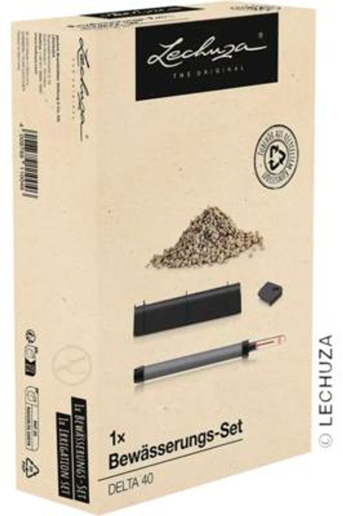 Bewässerungs-Set für Lechuza Delta 40 Kunststoff schwarz