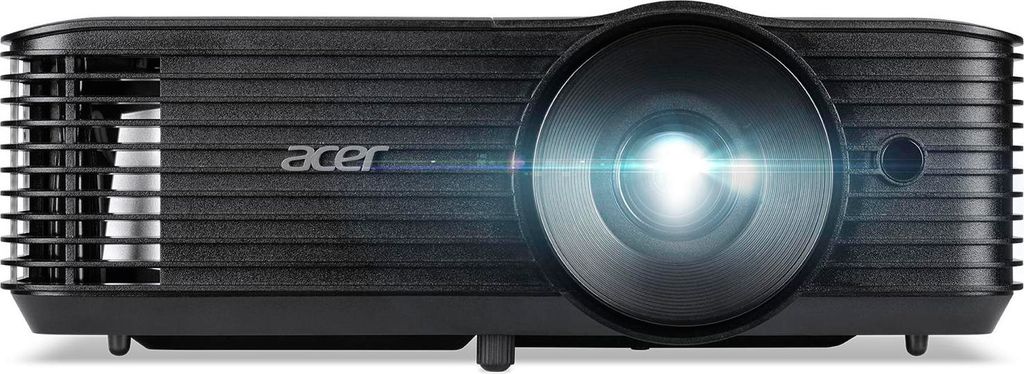 Acer X1228 Beamer, DLP, WXGA, 1280 x 800, 5000 lm, 4:3, HDMI, VGA, 3-W-Lautsprecher, Schwarz