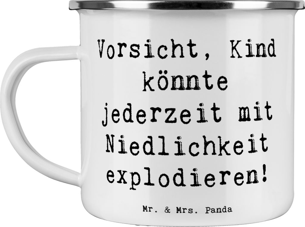Mr. & Mrs. Panda Teetasse Spruch Explodierendes Kind - Weiß - Geschenk, herzerwärmende Sprüche, Haferl, Freude, Dankeschön, Pott, Familie, bech...