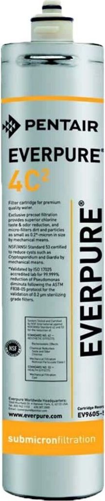 EVERPURE Filterpatrone 4C2 für Tafelwasseranlagen - keimtötender Wirkung - EV960550