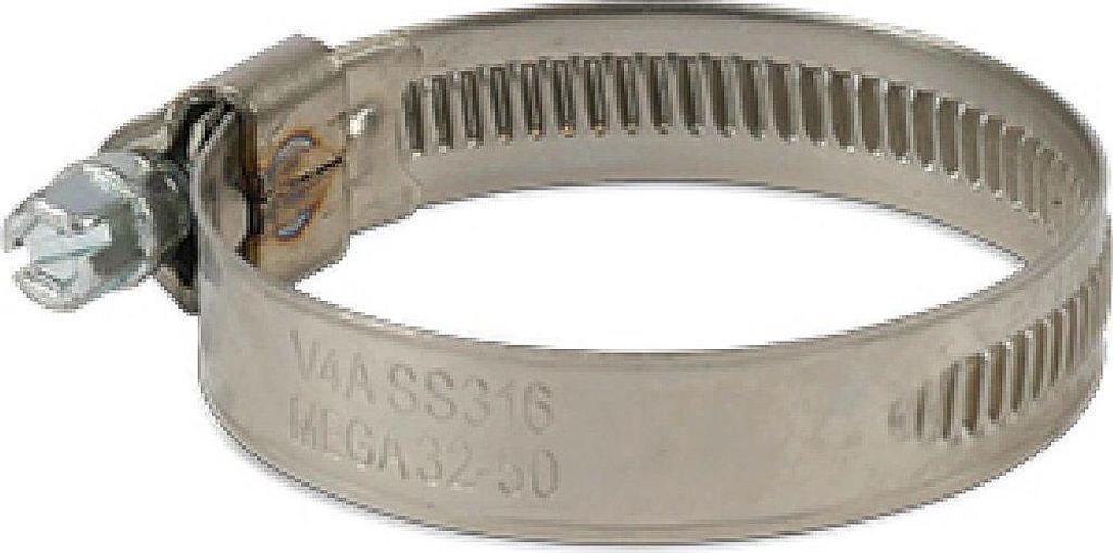 Schlauchschelle Edelstahl 316 20 mm x 32 mm Typ W5 12 mm
