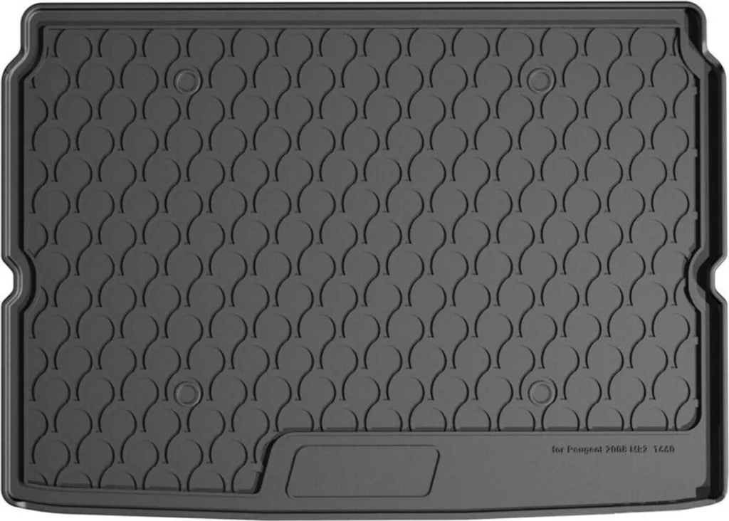 Set Tappetini Gomma 3D Peugeot 2008 dal 2019: Bordi Alti e Anti-Fango
