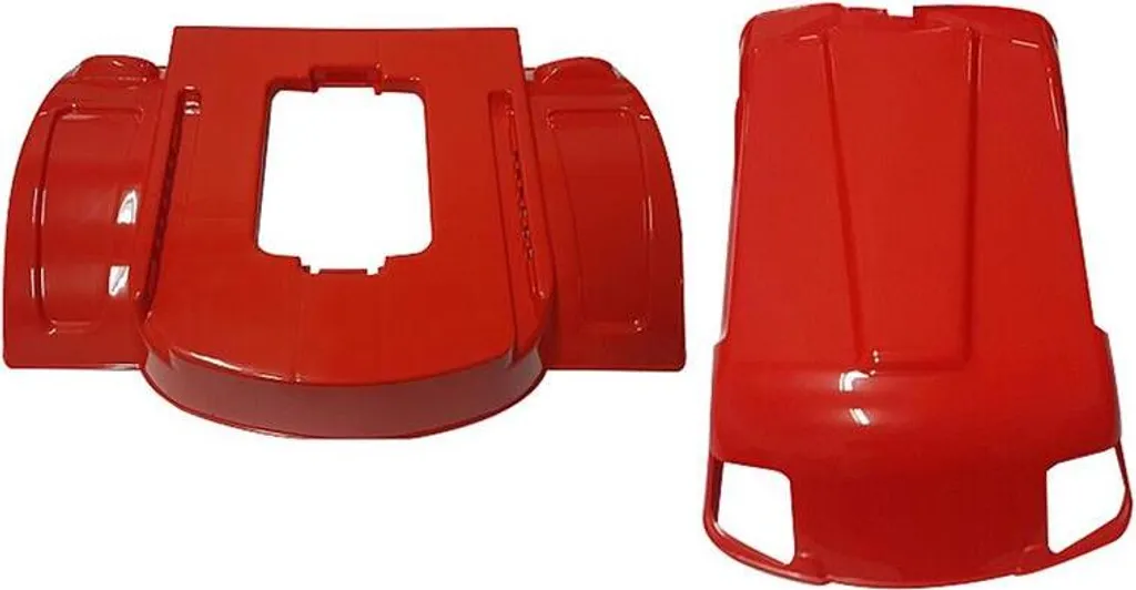 Garde-boue arrière rouge pour porteur Strong Bull - Accessoire de rechange