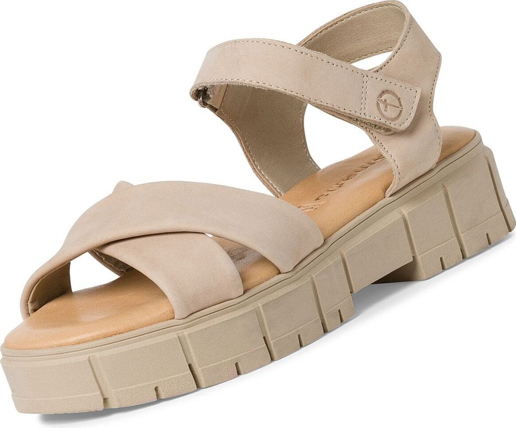 Tamaris Sandalette - Antelope Nubukleder Größe: 40 Normal Produktbild 