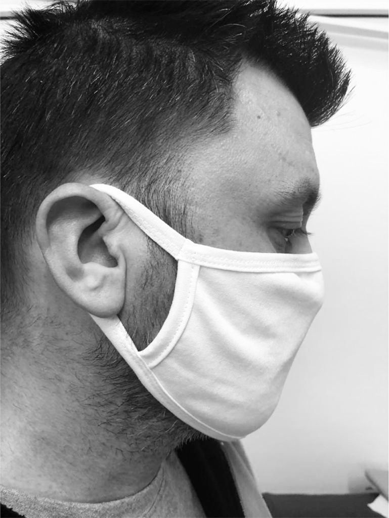 HAD Unisex Mund -und Nasenmaske MSB Mask , Weiß