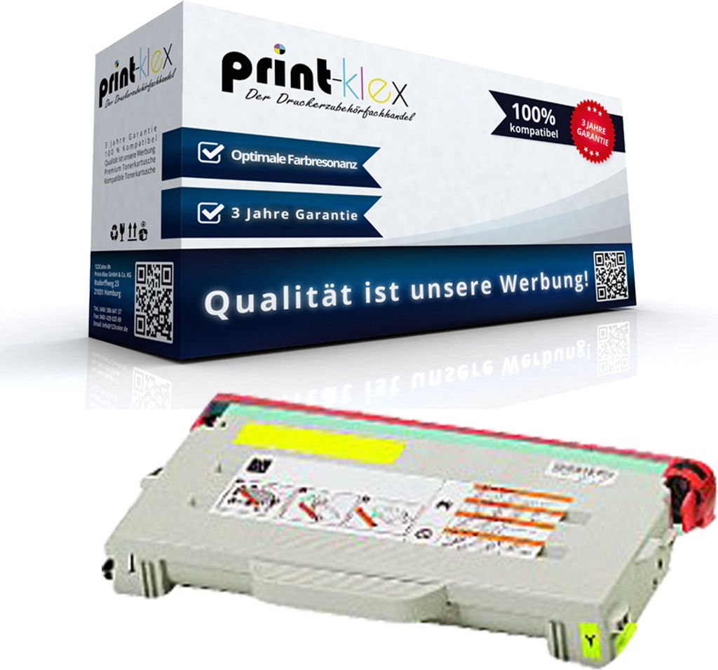 Print-Klex Kompatible Tonerkartusche kompatibel mit Bother HL 2700 2700C 2700 CN 2700 CNLT 2700 Series MF C9420 9420 CN 9420 CNLT TN-04Y TN 04Y TN0...