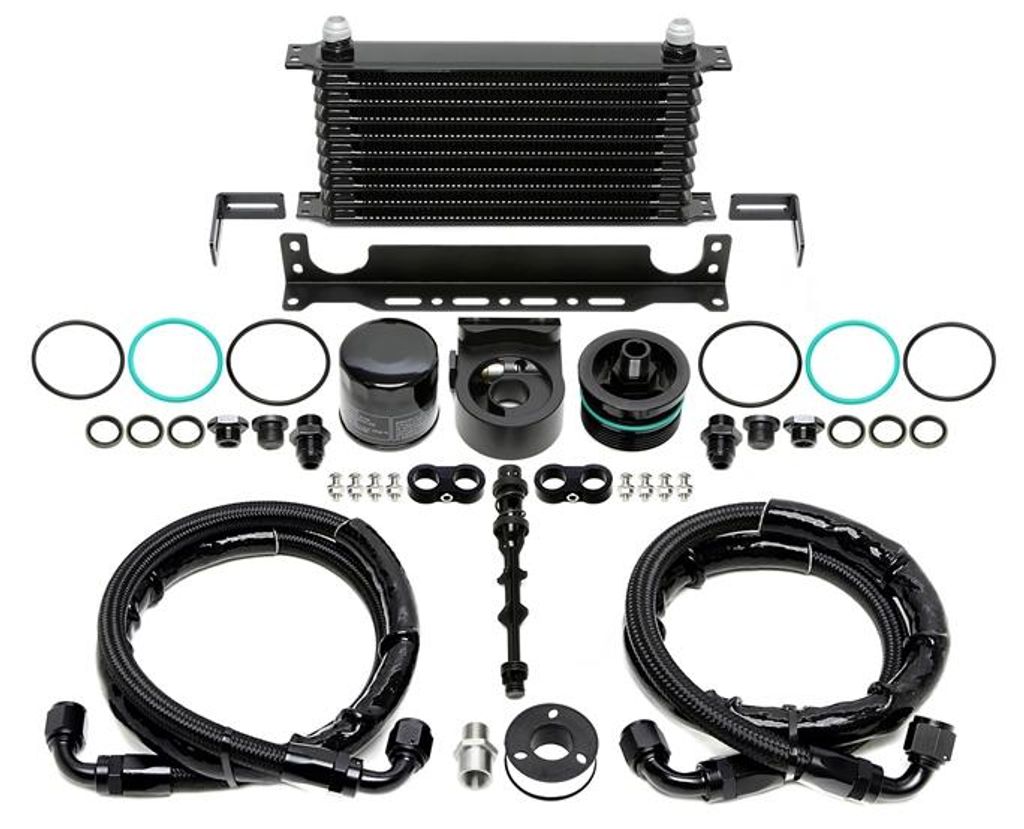 Ölkühler KIT 9 Reihen Schläche Ölfilter für Audi Seat Skoda VW MQB EA888 Gen III