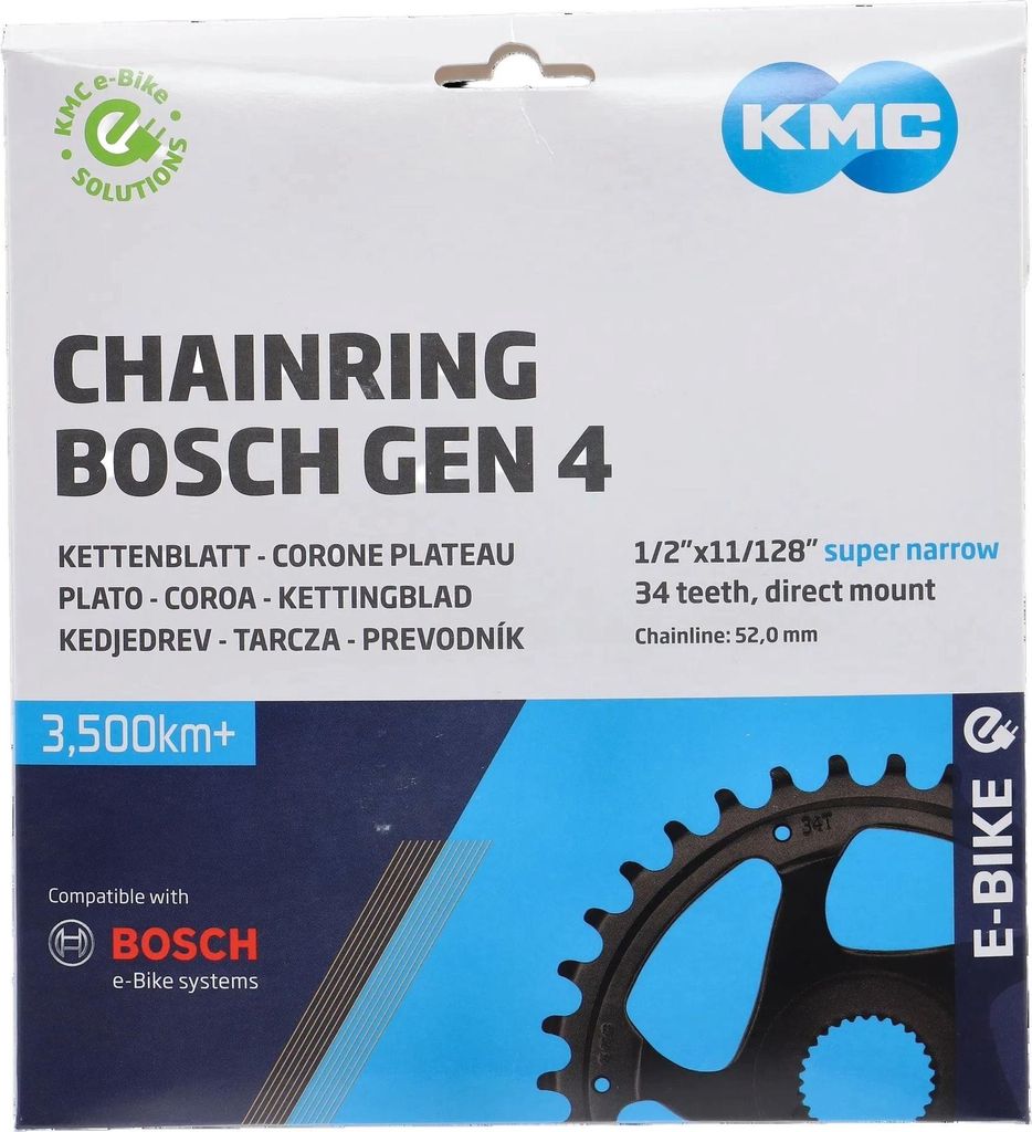Plateau Direct Mount E*spec 36t Acier – Compatible Bosch CX Gen4, Noir