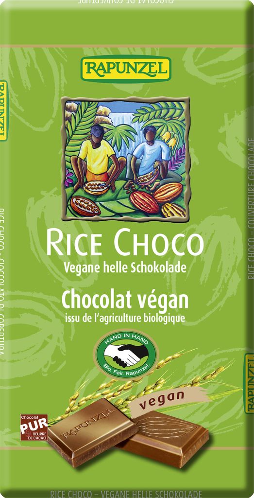 Rapunzel Rice Milk - vegane helle Schokolade HIH 100g