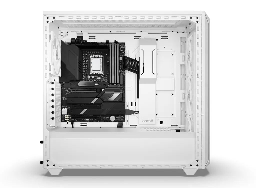 Boîtier Shadow Base 800 FX Blanc - Idéal pour PC Gaming et Création 4K - 9