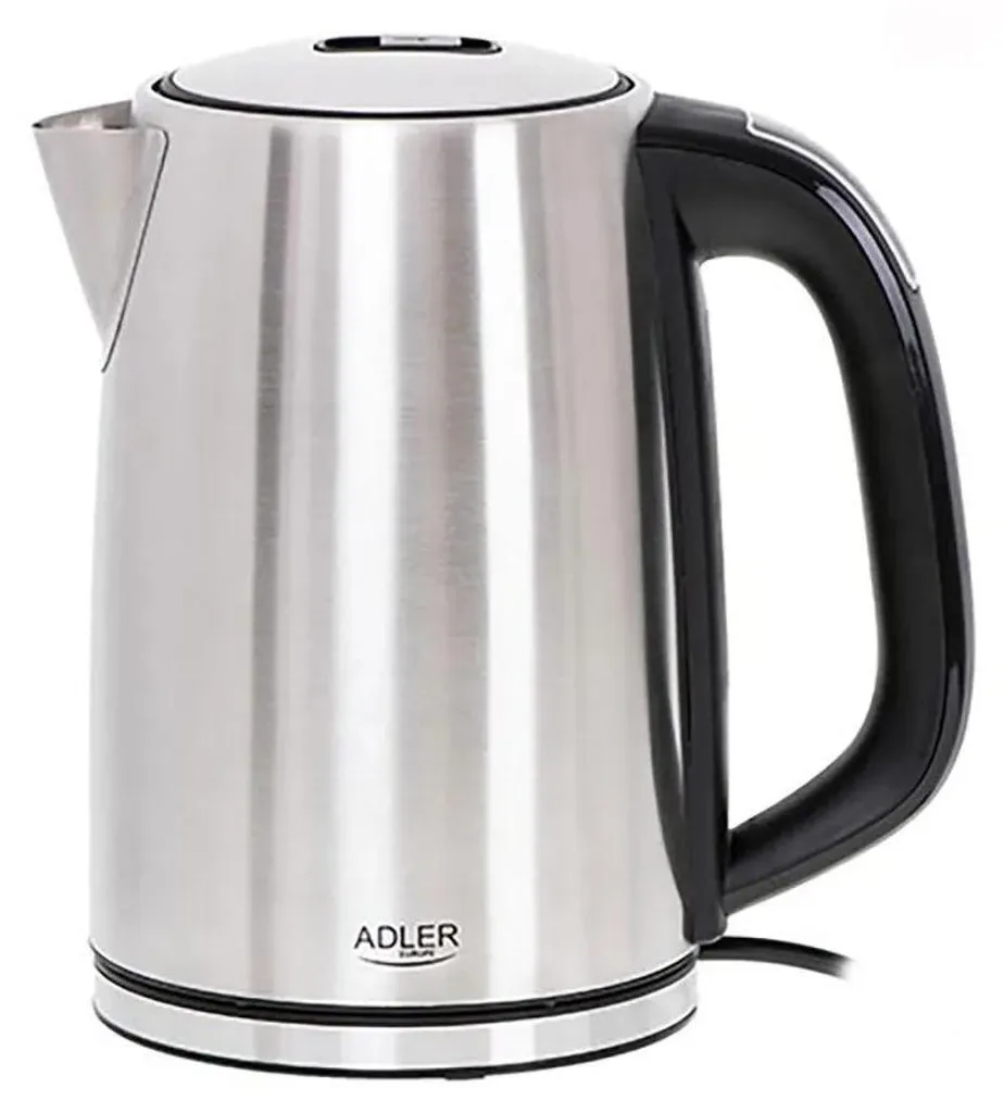 Bouilloire Adler AD 1340 Rapide et Sans Calcaire en Inox 2200W de 1,7 L