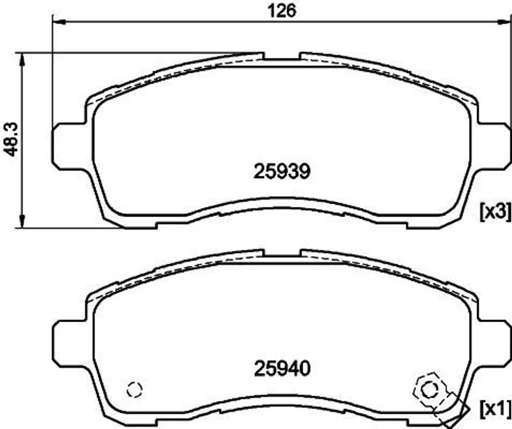 Plaquettes de frein HELLA : stop aux sifflements sur Mazda 2 OE D6Y13328Z