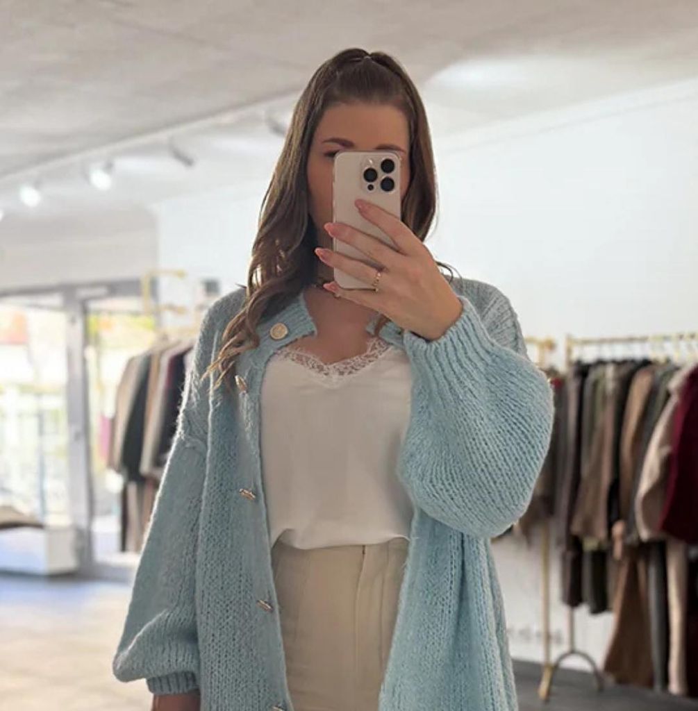 Spitzentop Damen „Carolina“ Weiß – Elegantes Trägertop mit feinen Spitzenapplikationen, Onesize XS-XL, für Frauen Spitzentop, Spitze Träg...