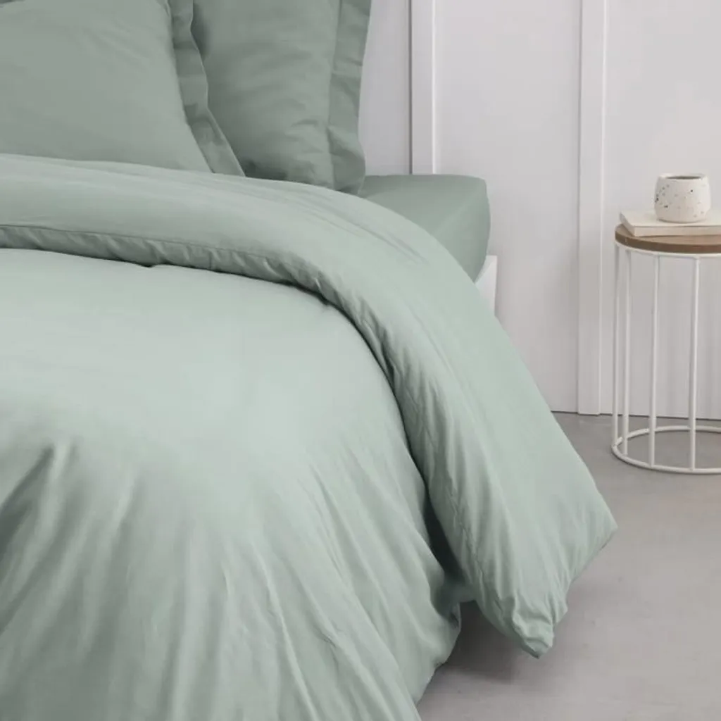 Housse de Couette Today Essential 220x240 cm 100% Coton Vert Clair - 2