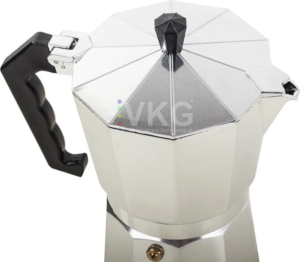 Offerta Caffettiera Verk 07038 - 6 Tazze Argento 300ml Moka Espresso - 6