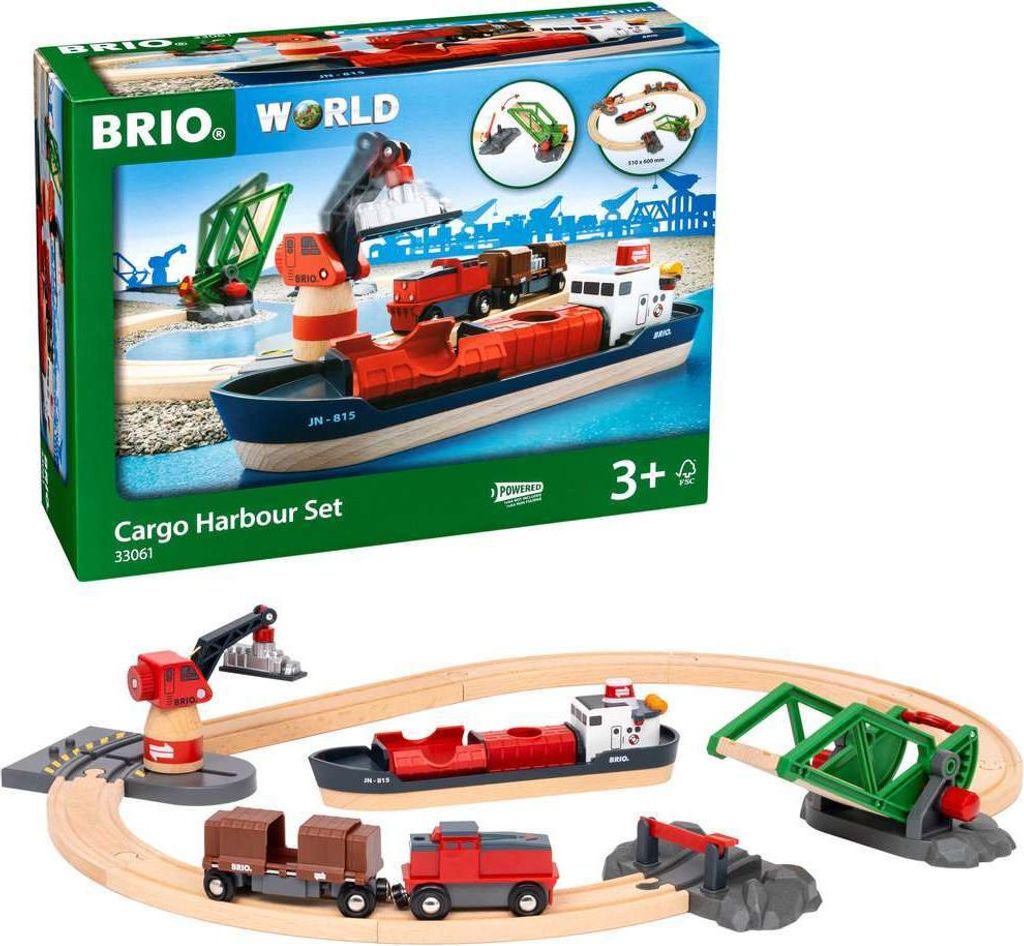 Set portuale per container BRIO Immagine del prodotto 
