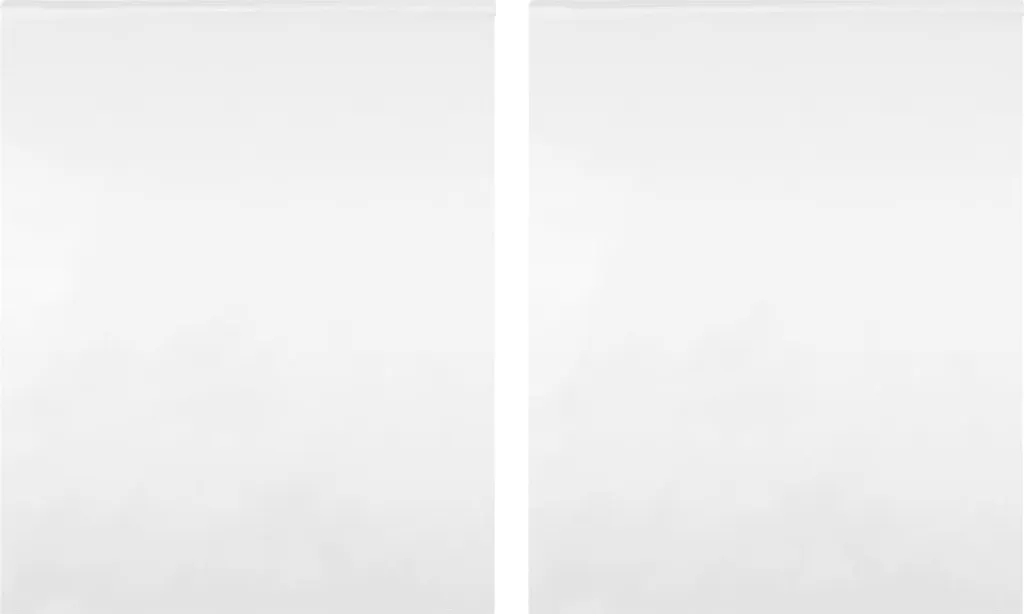 Films miroir autocollants 2 pcs 90x100 cm en PET pour décoration murale
