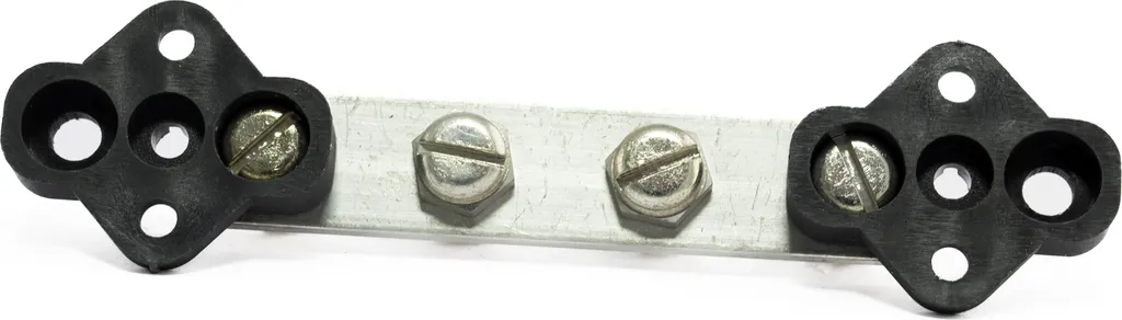 BEP Marine Jeu de barres 4 x 6 mm 1/4 de boulon 150 A pour bateau