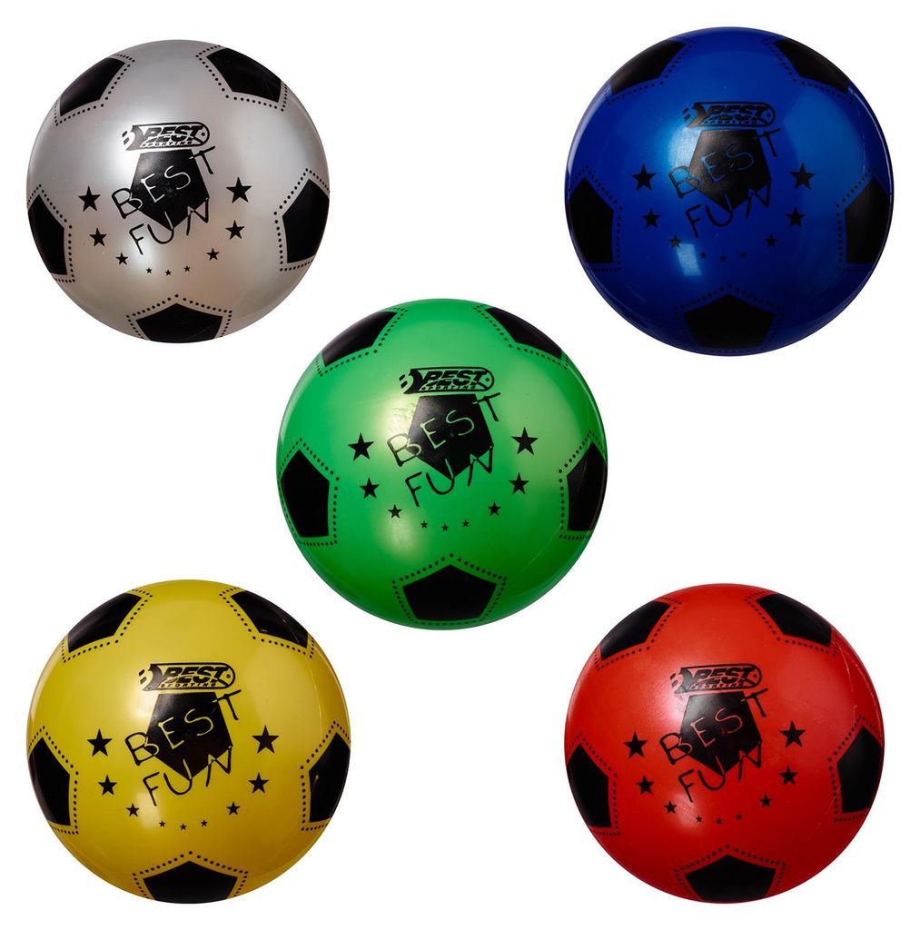 Best Sporting PVC-Ball FUN 22cm Fußball verschiedene Farben Produktbild 