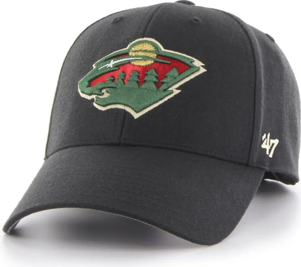 47 Brand Cap regolabile - MVP Minnesota Wild schwarz