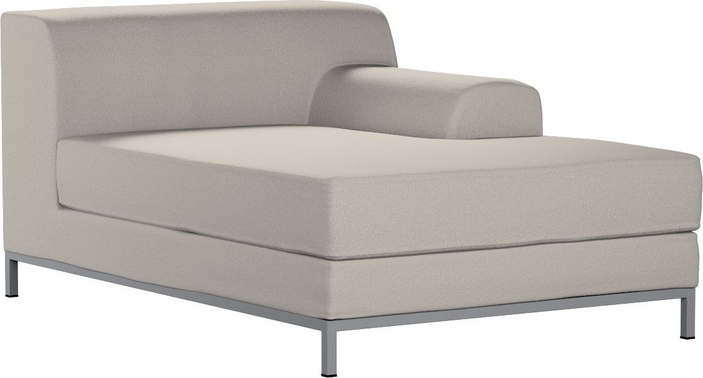 Dekoria Bezug für Kramfors Sofa Recamiere rechts, hellbeige, Bezug für Recamiere rechts Kramfors
