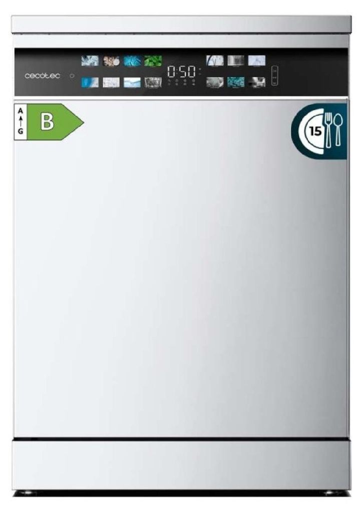 Cecotec 6700 B, Freistehend, Standardgröße (60 cm), Weiß, Produktbild 