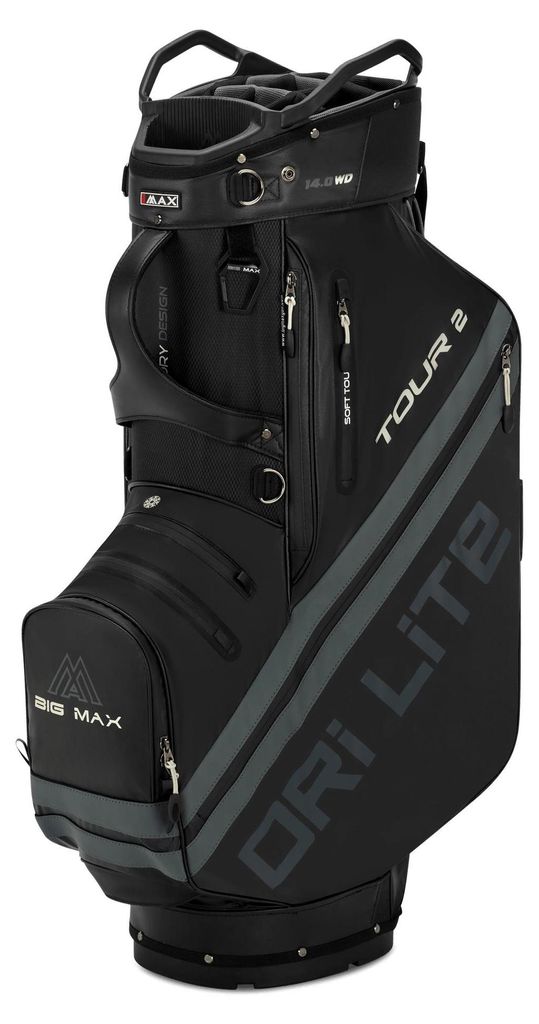 BIG MAX Dri Lite Tour 2 Golftasche – 10-Zoll-Top – 14-fache Schlägereinteilung – XL-Putterfach – Wasserabweisend