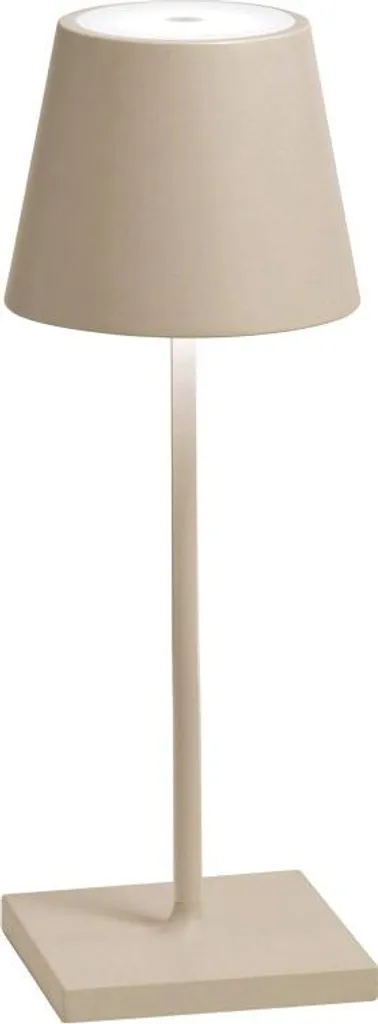 Lampada da Tavolo Poldina Pro Mini Zafferano Sabbia LED Dimmerabile