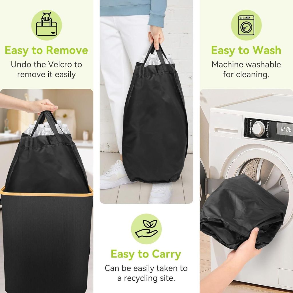 Contenitore a due scomparti con coperchio 125 pz