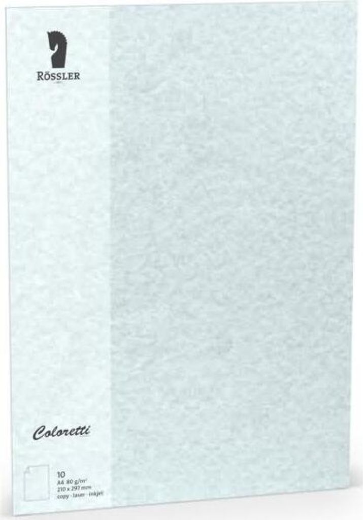 Folio a4 coloretti 10 Einheiten blau Pergament