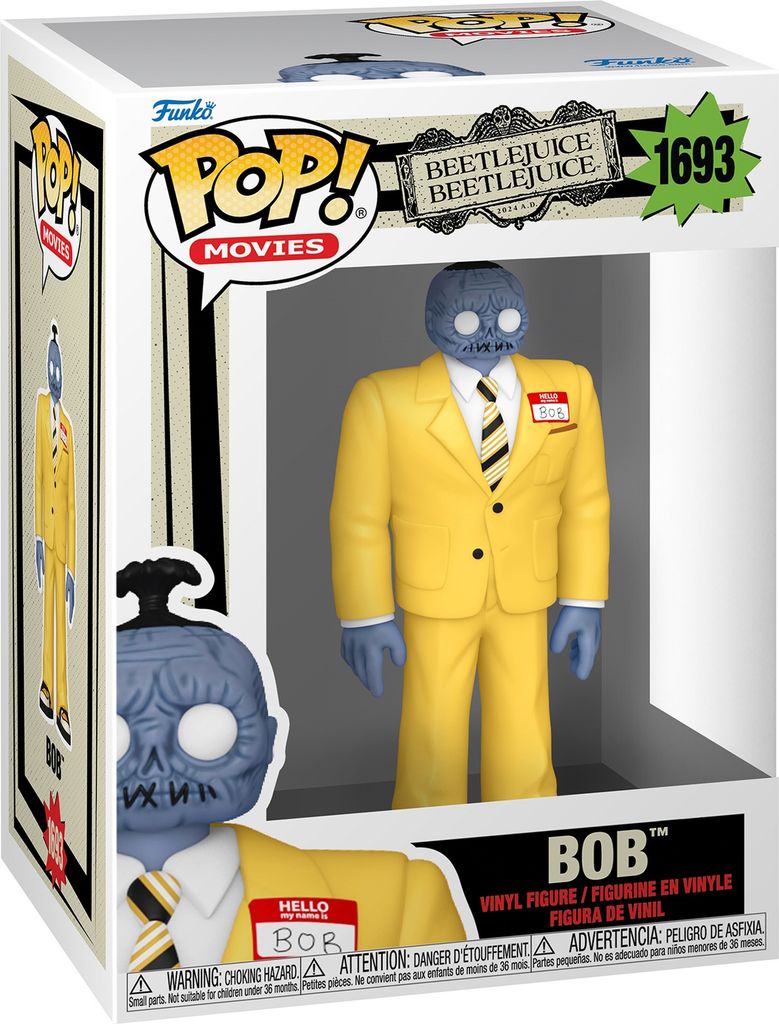 Beetlejuice 2 - Bob 1693 - Funko Pop! Vinyl Figur Produktbild 
